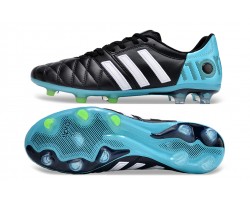 Adidas Adipure 11 PRO X PD25 TRX FG Black White Ltblue Soccer Cleats For Men