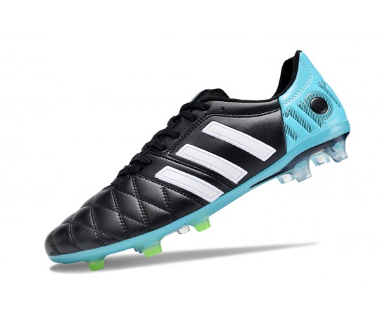 Adidas Adipure 11 PRO X PD25 TRX FG Black White Ltblue Soccer Cleats For Men