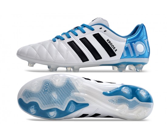 Adidas Adipure 11 PRO X PD25 TRX FG Ltblue And White Black Soccer Cleats For Men