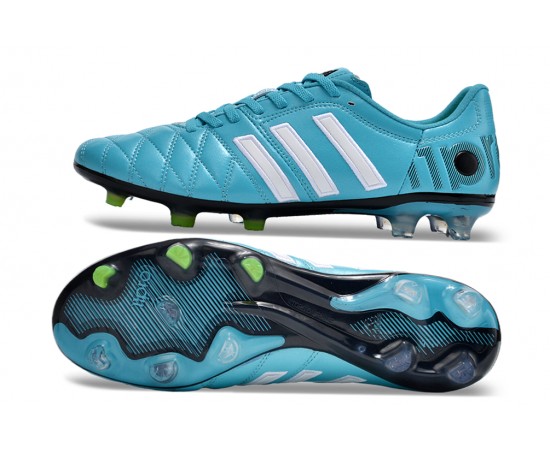 Adidas Adipure 11 PRO X PD25 TRX FG Ltblue White Black Soccer Cleats For Men