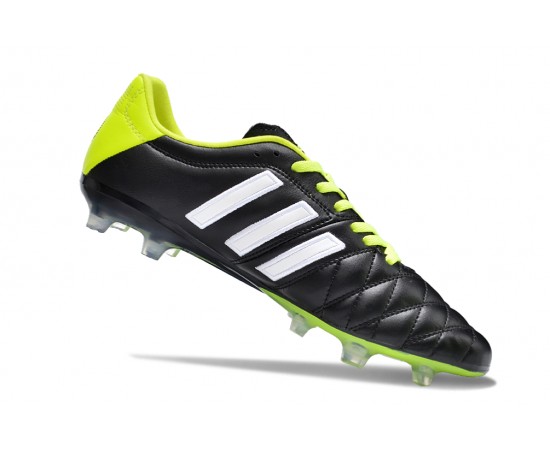 Adidas Adipure 11 PRO X PD25 TRX FG White Black Yellow And Green Soccer Cleats For Men