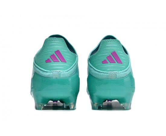 Adidas F50 FG Soccer Cleats Green Purple For Men And Women