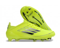 Adidas F50 FG Soccer Cleats Yellow Black For Men And Women 