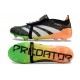 Adidas Predator Accuracy FG Boost Soccer Cleats Black Green White Orange For Men And Women