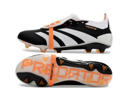 Adidas Predator Accuracy FG Boost Soccer Cleats Black White Orange For Men And Women 