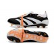 Adidas Predator Accuracy FG Boost Soccer Cleats Black White Orange For Men And Women