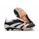 Adidas Predator Accuracy FG Boost Soccer Cleats Black White Orange For Men And Women