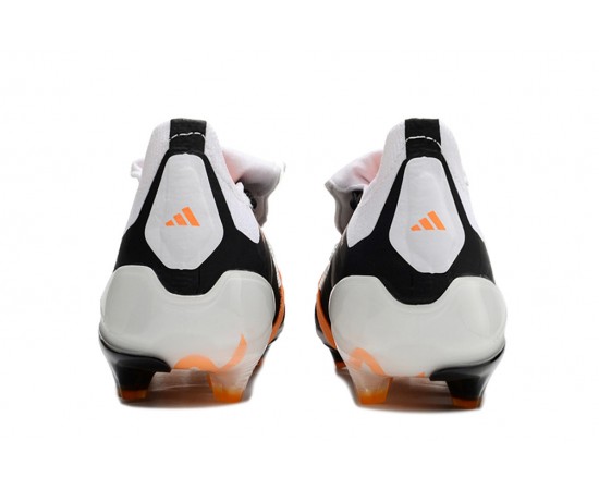 Adidas Predator Accuracy FG Boost Soccer Cleats Black White Orange For Men And Women