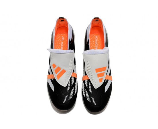 Adidas Predator Accuracy FG Boost Soccer Cleats Black White Orange For Men And Women