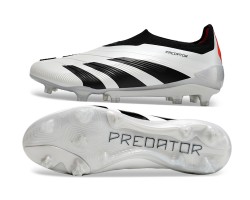 Adidas Predator Accuracy FG Boost Soccer Cleats Black White Red For Men 