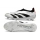 Adidas Predator Accuracy FG Boost Soccer Cleats Black White Red For Men