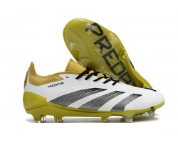 Adidas Predator Accuracy FG Boost Soccer Cleats Olive Black White For Men 