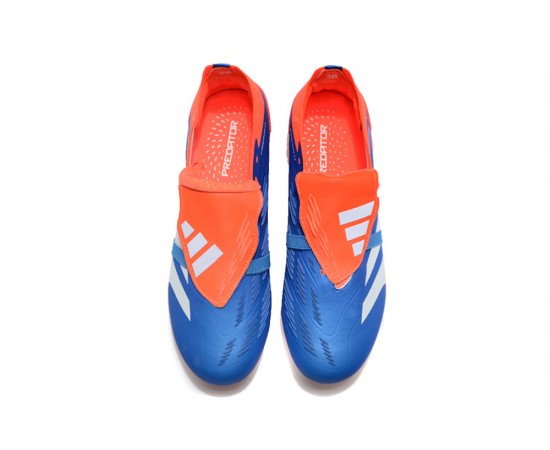 Adidas Predator Accuracy FG Boost Soccer Cleats Orange Blue White For Men And Women