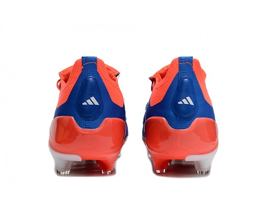 Adidas Predator Accuracy FG Boost Soccer Cleats Orange Blue White For Men And Women