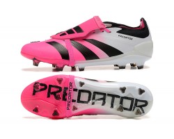 Adidas Predator Accuracy FG Boost Soccer Cleats Purple Black White For Men And Women 