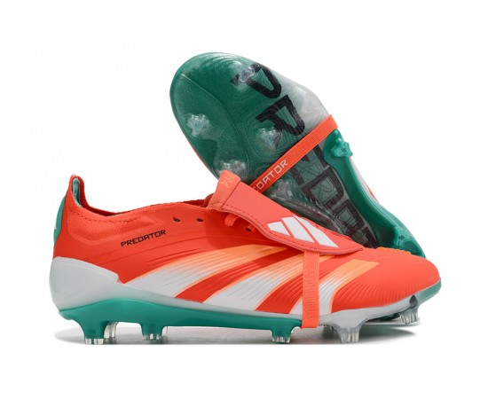 Adidas Predator Accuracy FG Boost Soccer Cleats Red Green White For Men