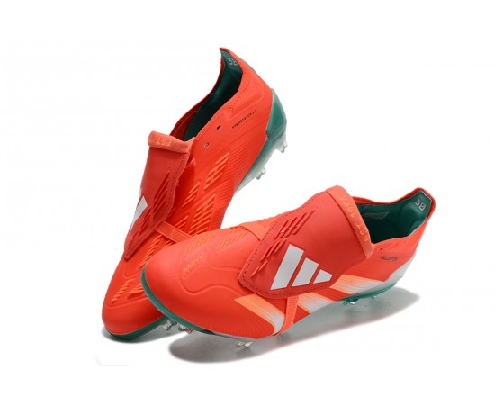 Adidas Predator Accuracy FG Boost Soccer Cleats Red Green White For Men