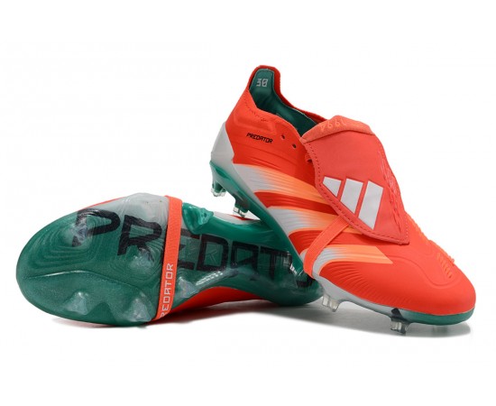 Adidas Predator Accuracy FG Boost Soccer Cleats Red Green White For Men