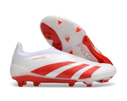 Adidas Predator Accuracy FG Boost Soccer Cleats White Red For Men 