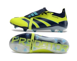 Adidas Predator Accuracy FG Boost Soccer Cleats Yellow Deep Blue For Men And Women 