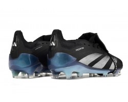 Adidas Predator Accuracy FG Low Soccer Cleats Black Silver Blue For Men 