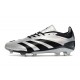 Adidas Predator Accuracy FG Low Soccer Cleats Black Silver For Men