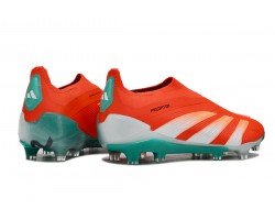 Adidas Predator Accuracy FG Low Soccer Cleats Green Orange For Men 