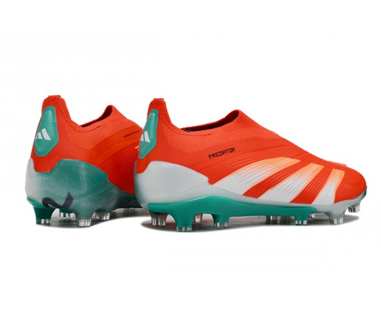 Adidas Predator Accuracy FG Low Soccer Cleats Green Orange For Men