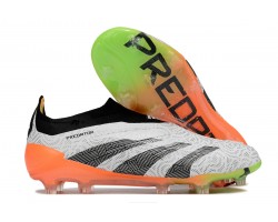 Adidas Predator Accuracy FG Low Soccer Cleats Orange Black Grey For Men 