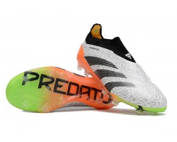 Adidas Predator Accuracy FG Low Soccer Cleats Orange Black Grey For Men 