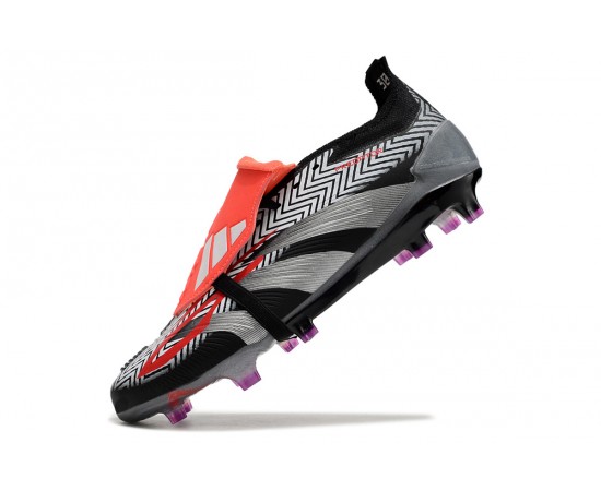 Adidas Predator Accuracy FG Low Soccer Cleats Orange Black Silver For Men