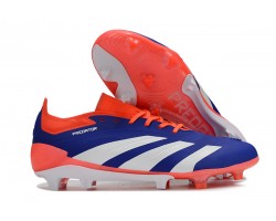 Adidas Predator Accuracy FG Low Soccer Cleats Orange White Blue For Men 