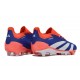 Adidas Predator Accuracy FG Low Soccer Cleats Orange White Blue For Men