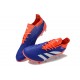 Adidas Predator Accuracy FG Low Soccer Cleats Orange White Blue For Men