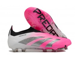 Adidas Predator Accuracy FG Low Soccer Cleats Purple White Black For Men 