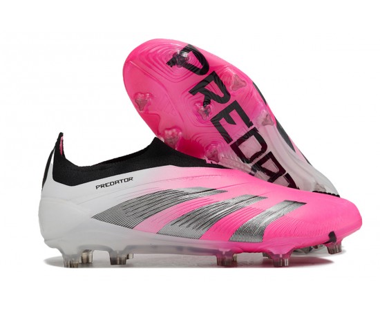 Adidas Predator Accuracy FG Low Soccer Cleats Purple White Black For Men