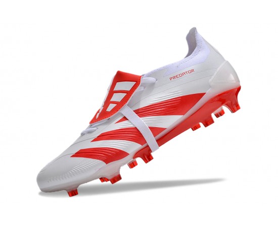 Adidas Predator Accuracy FG Low Soccer Cleats Red White For Men