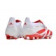 Adidas Predator Accuracy FG Low Soccer Cleats Red White For Men