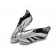 Adidas Predator Accuracy FG Low Soccer Cleats Silver Black For Men