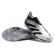 Adidas Predator Accuracy FG Low Soccer Cleats Silver Black For Men