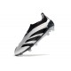 Adidas Predator Accuracy FG Low Soccer Cleats Silver Black For Men