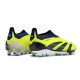 Adidas Predator Accuracy FG Low Soccer Cleats Yellow Blue For Men