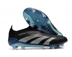 Adidas Predator Accuracy FG Soccer Cleats Black Blue Silver For Men 