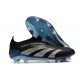 Adidas Predator Accuracy FG Soccer Cleats Black Blue Silver For Men