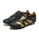 Adidas Predator Accuracy FG Soccer Cleats Black Gold For Men