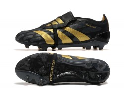 Adidas Predator Accuracy FG Soccer Cleats Black Gold For Men 