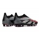 Adidas Predator Accuracy FG Soccer Cleats Black Silver Grey For Men