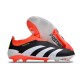 Adidas Predator Accuracy FG Soccer Cleats Black White Orange For Men