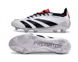 Adidas Predator Accuracy FG Soccer Cleats Black White Red For Men 