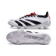 Adidas Predator Accuracy FG Soccer Cleats Black White Red For Men